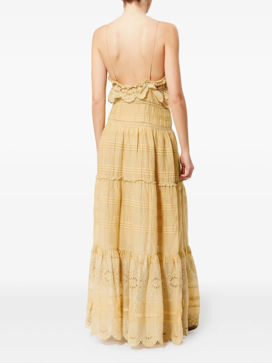 Rochie de zi ISABEL MARANT ETOILE neutra - Img 3