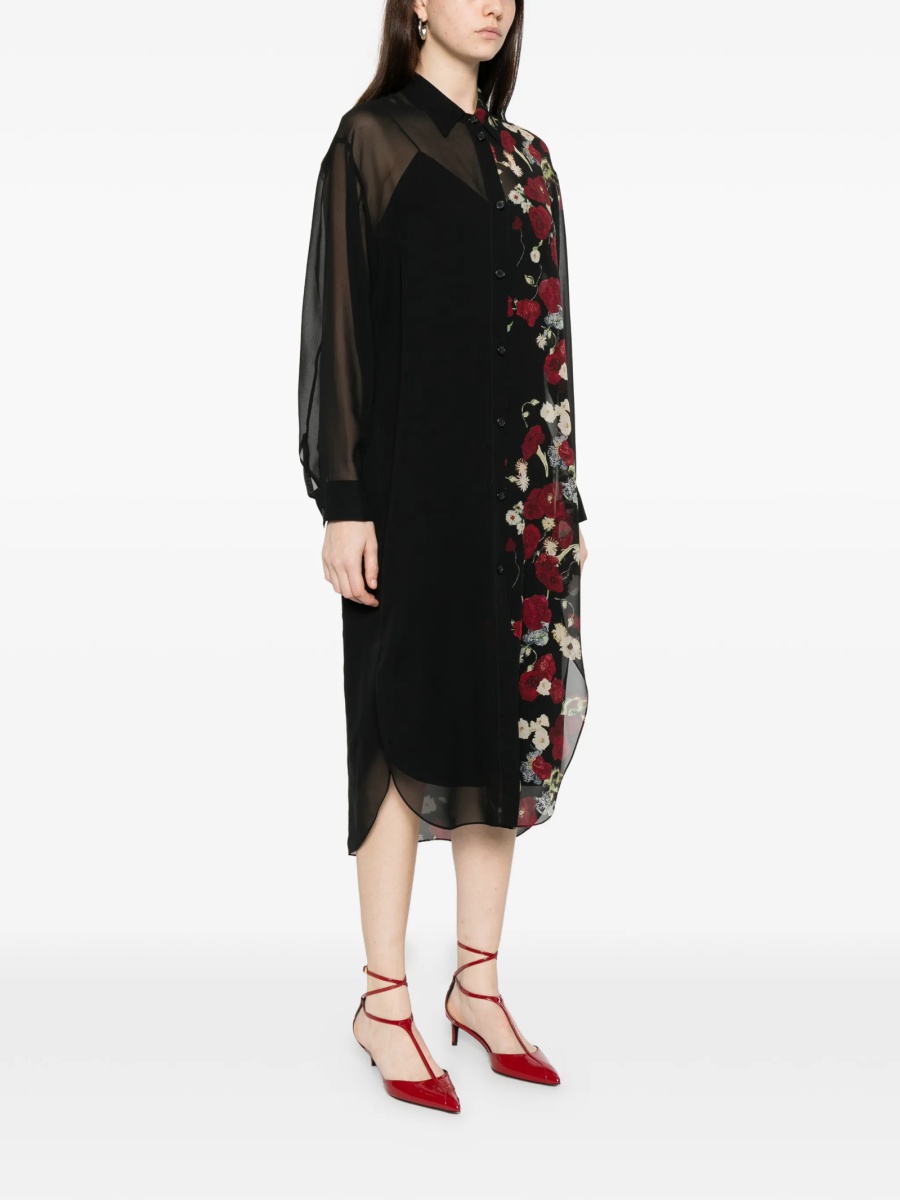 Rochie de zi Khaite neagra - Img 3