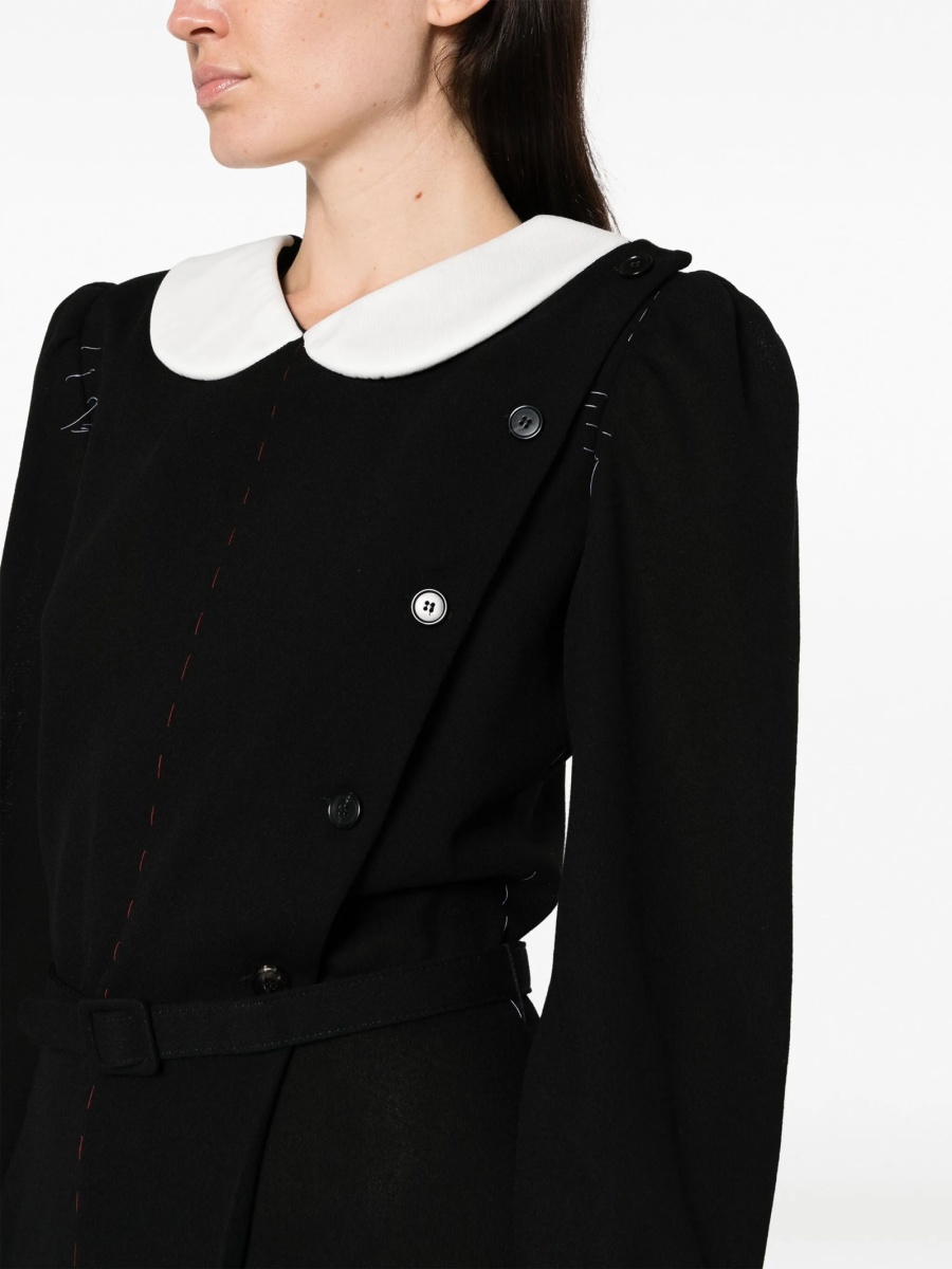 Rochie de zi Maison Margiela neagra - Img 5
