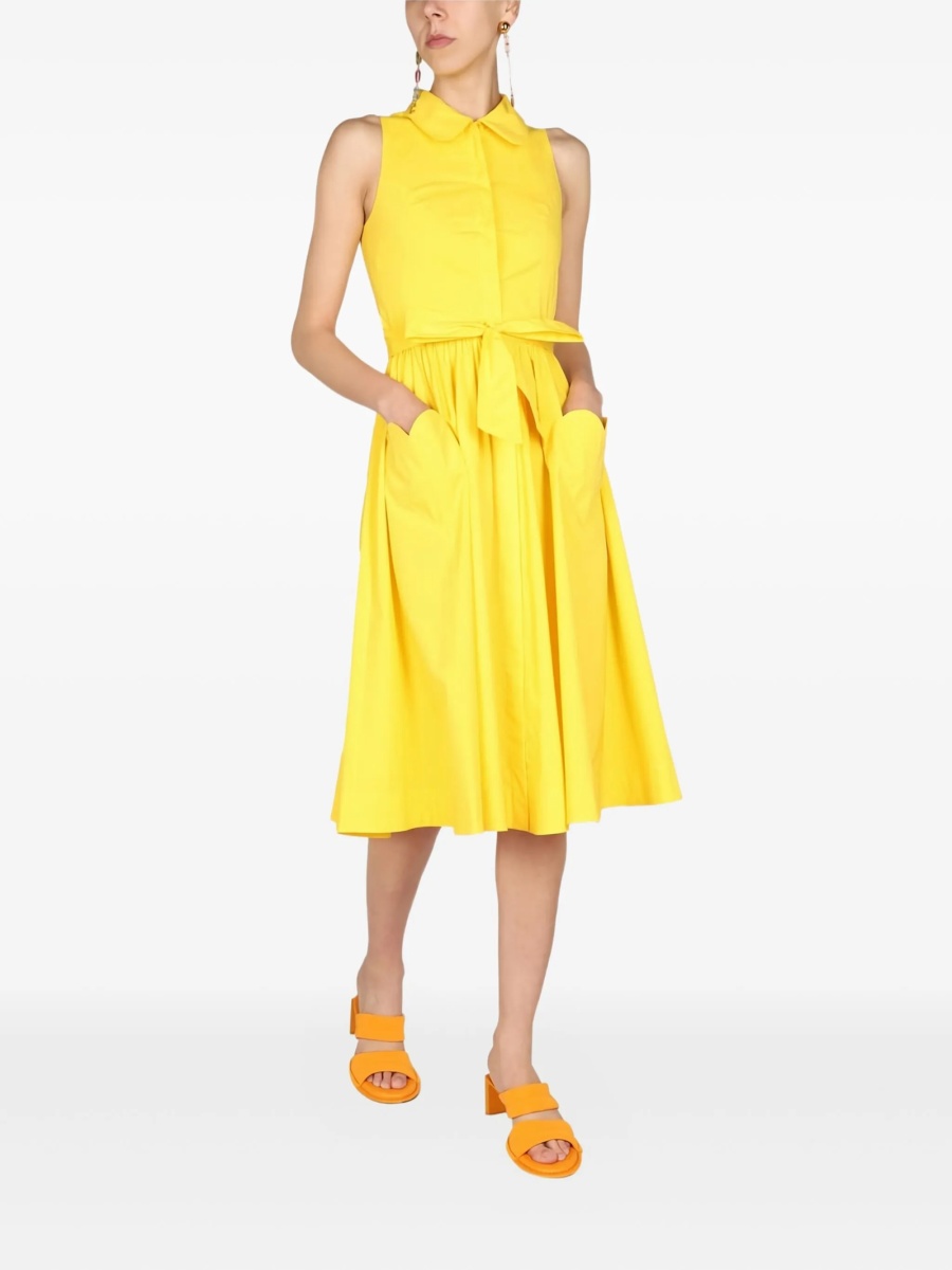 Rochie de zi Moschino galbena - Img 2