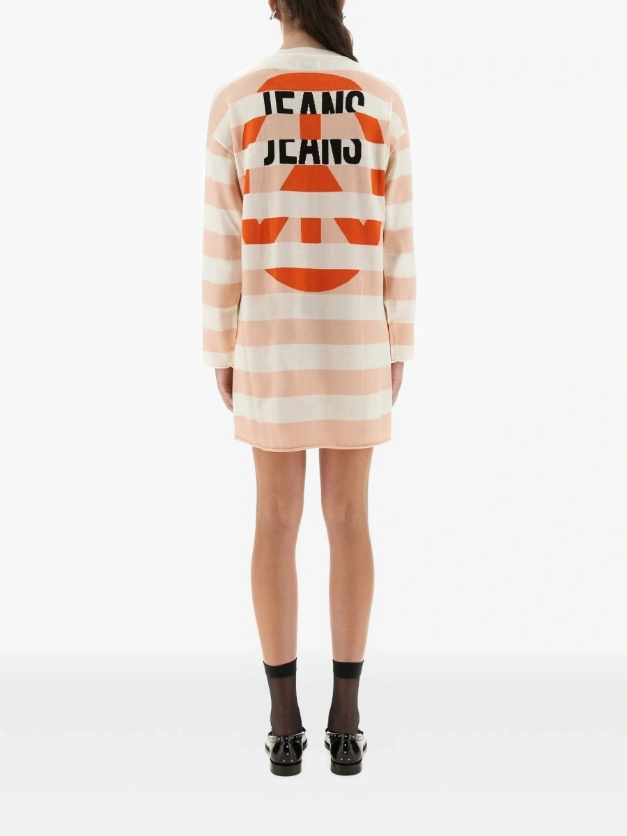 Rochie de zi MOSCHINO JEANS neutra - Img 3