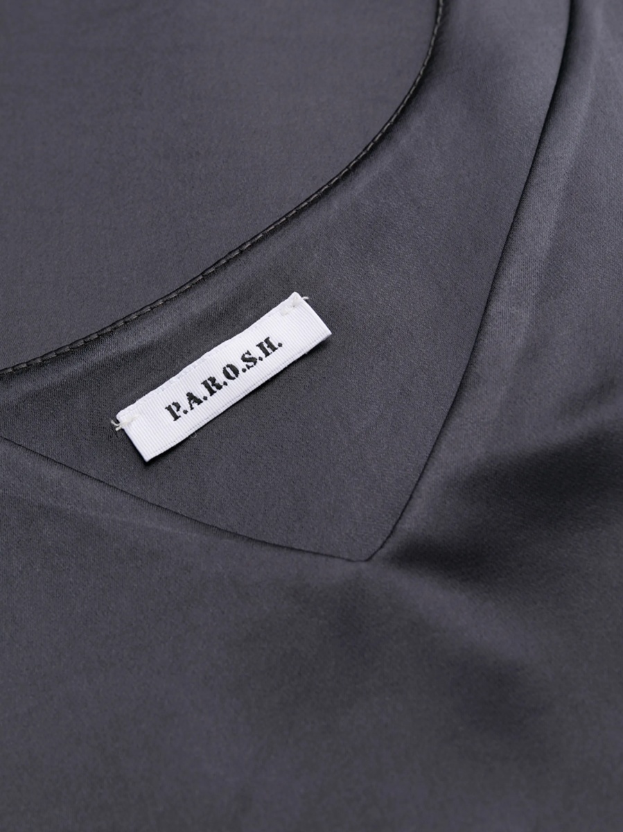 Rochie de zi P.A.R.O.S.H. neagra - Img 5
