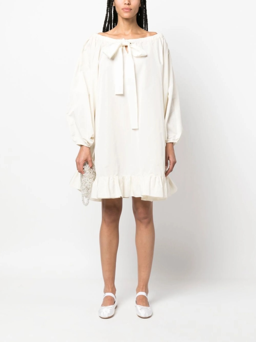 Rochie de zi Patou alba - Img 2