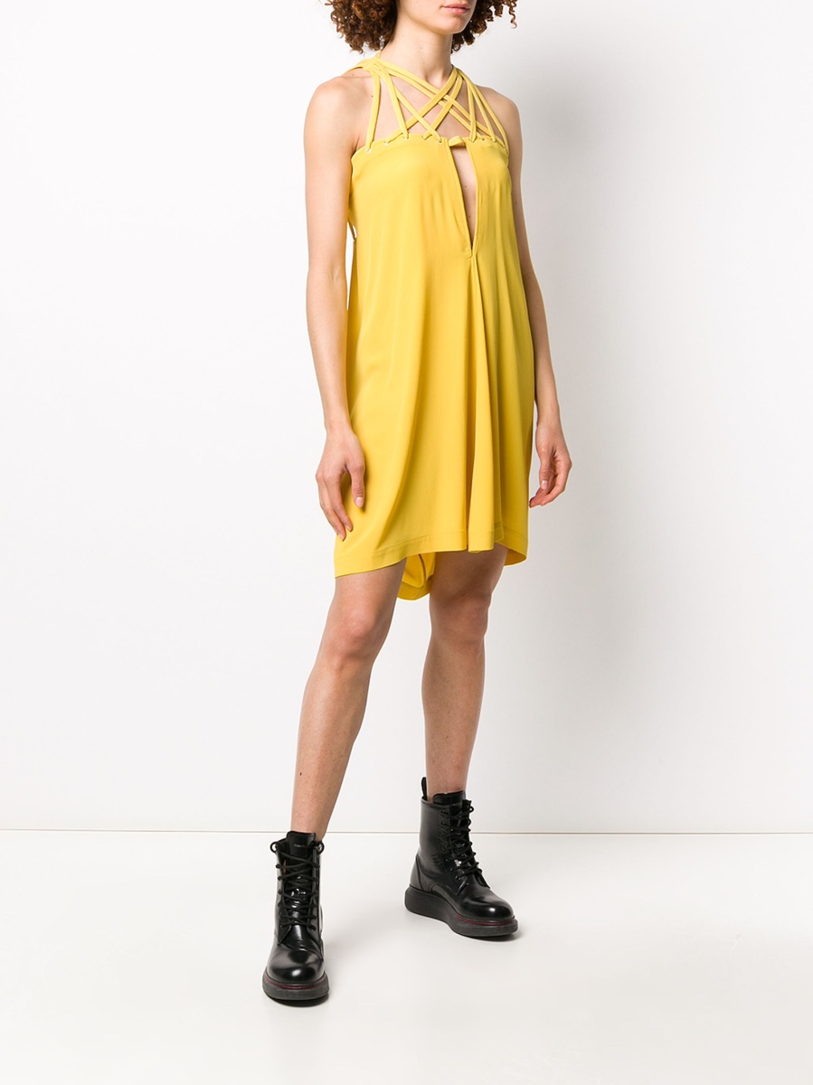 Rochie de zi Rick Owens galbena - Img 3