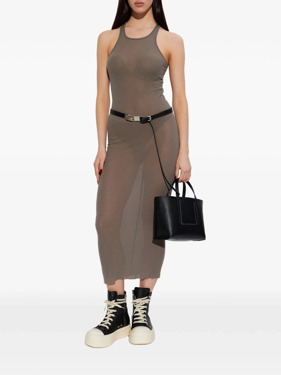Rochie de zi Rick Owens gri - Img 5