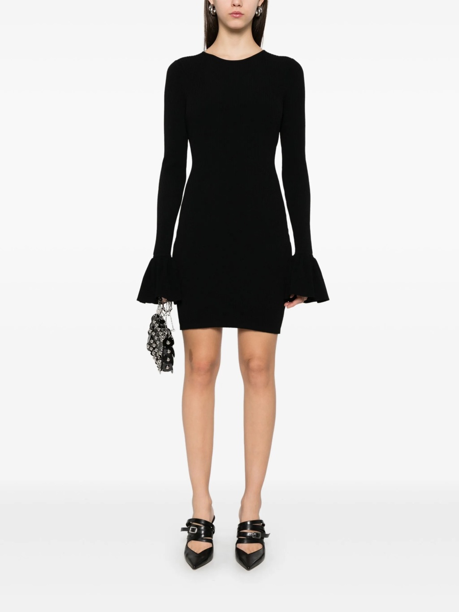 Rochie de zi ROTATE Birger Christensen neagra - Img 2