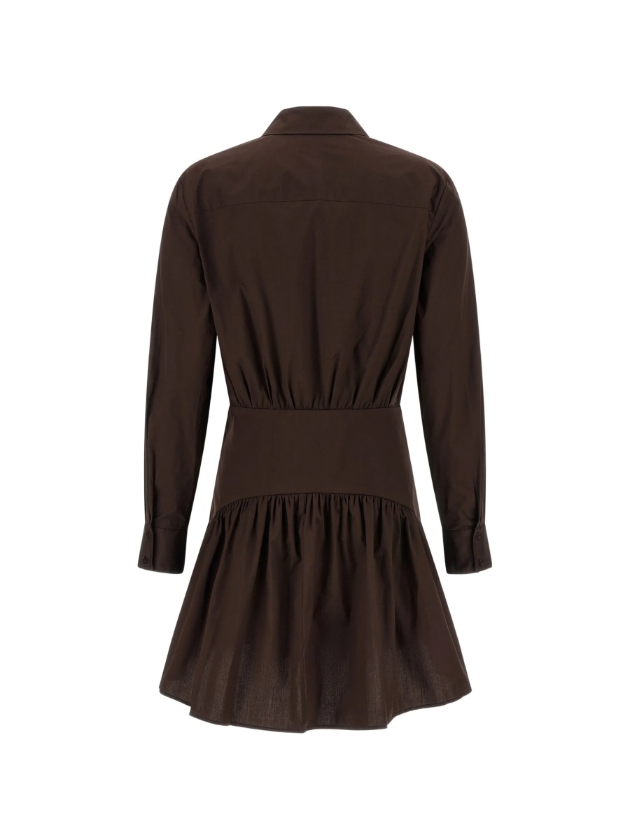 Rochie de zi STAUD maro - Img 2