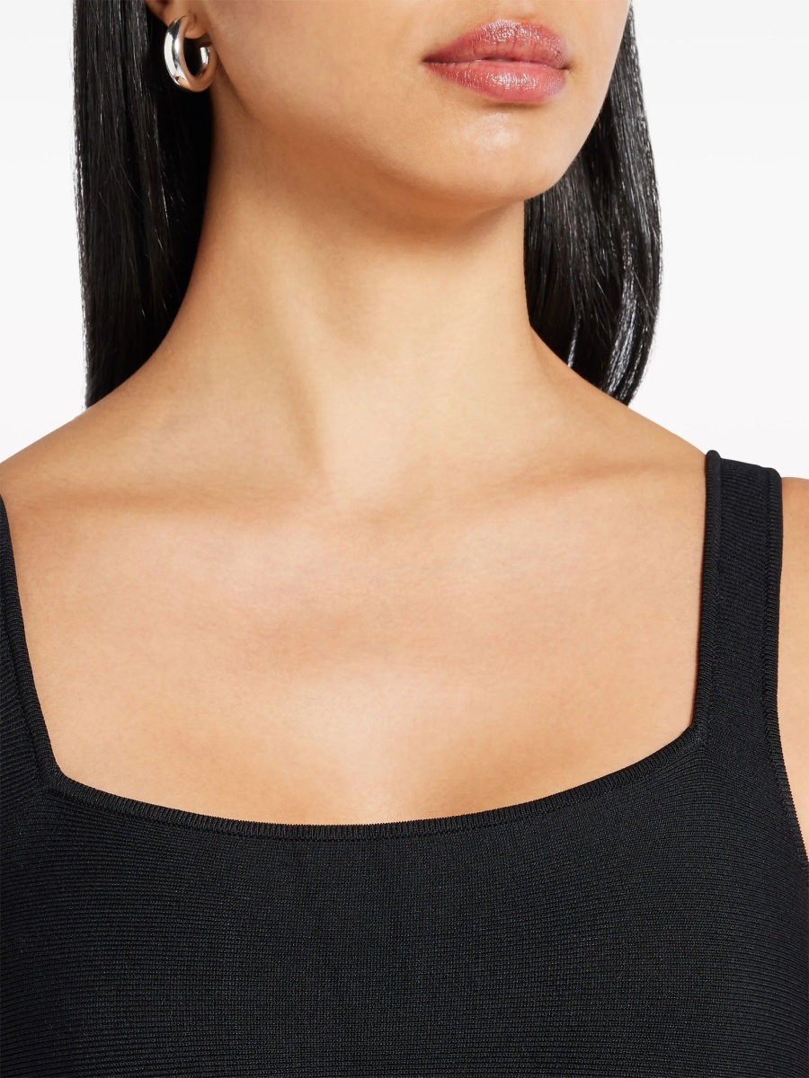 Rochie de zi STAUD neagra - Img 5