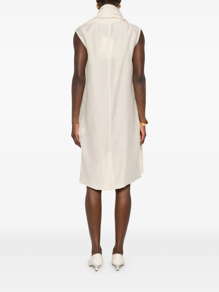 Rochie de zi THEMOIRè neutra - Img 4