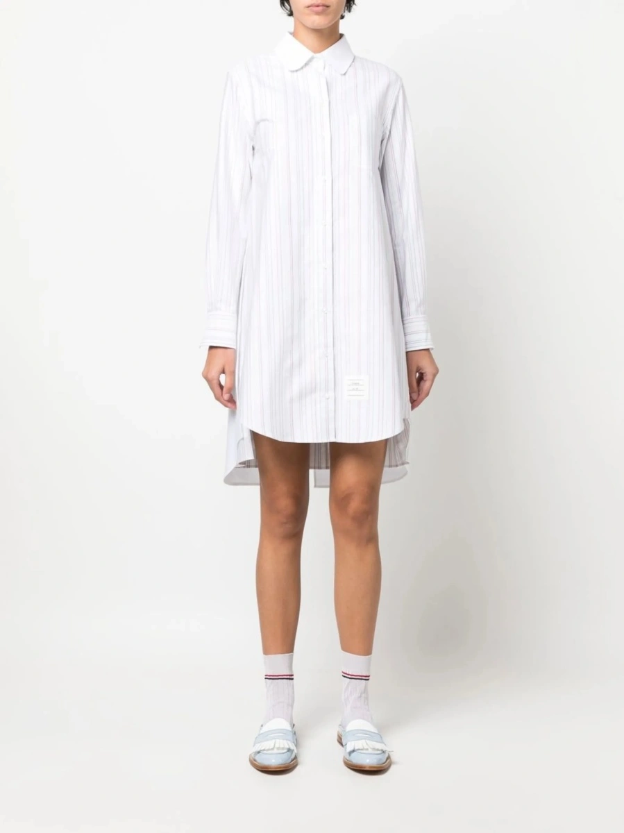 Rochie de zi Thom Browne alba - Img 2