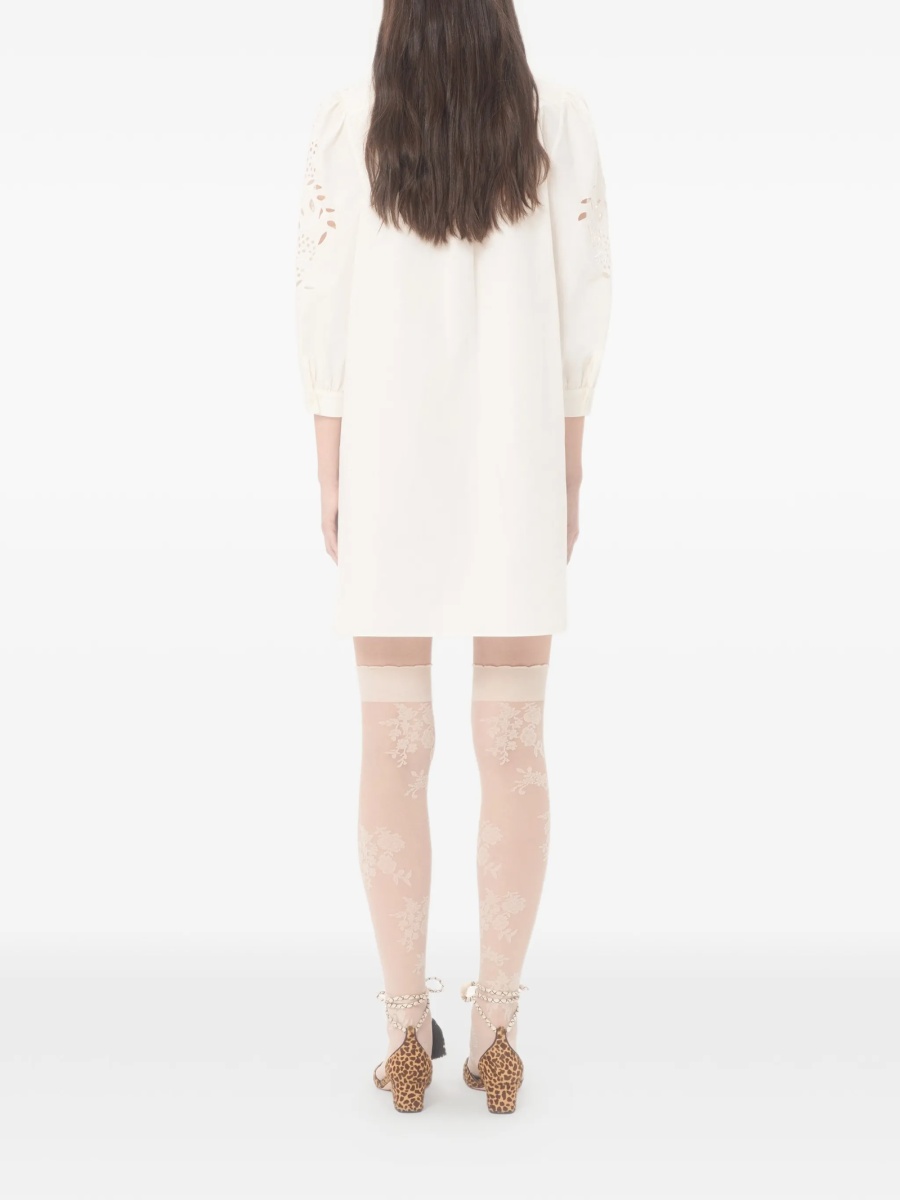 Rochie de zi Valentino Garavani alba - Img 4