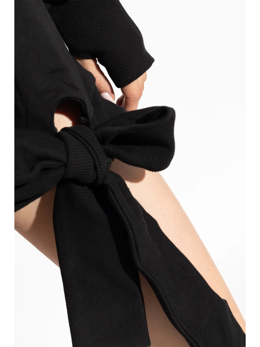 Rochie de zi Versace Jeans Couture neagra - Img 5
