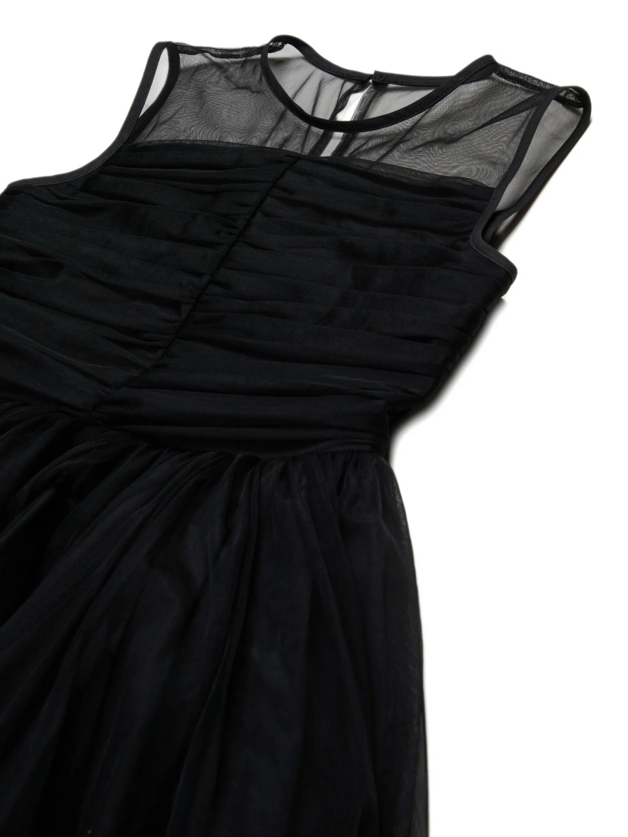 Rochie eleganta N21 KIDS neagra - Img 3