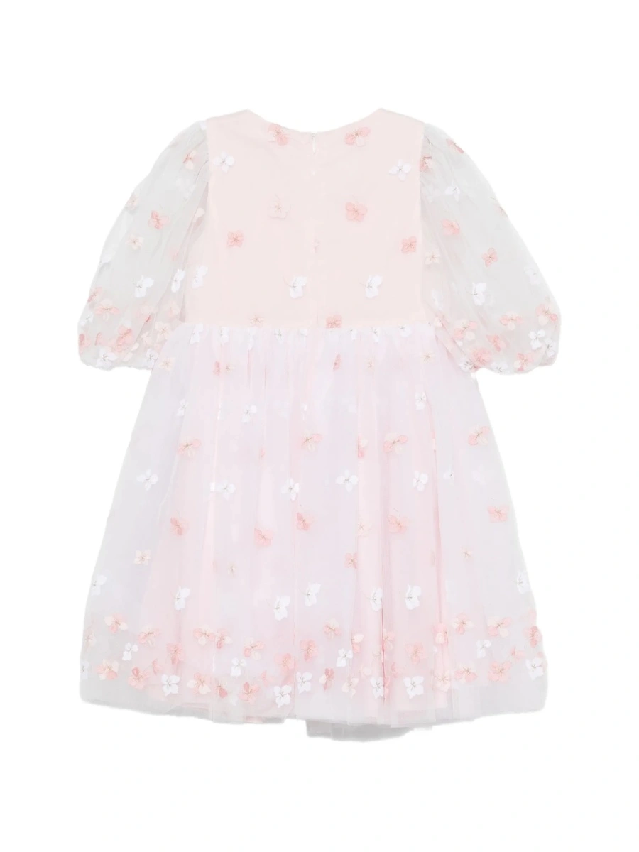 Rochie eleganta Tartine et Chocolat roz din polyester si poliamida - Img 2