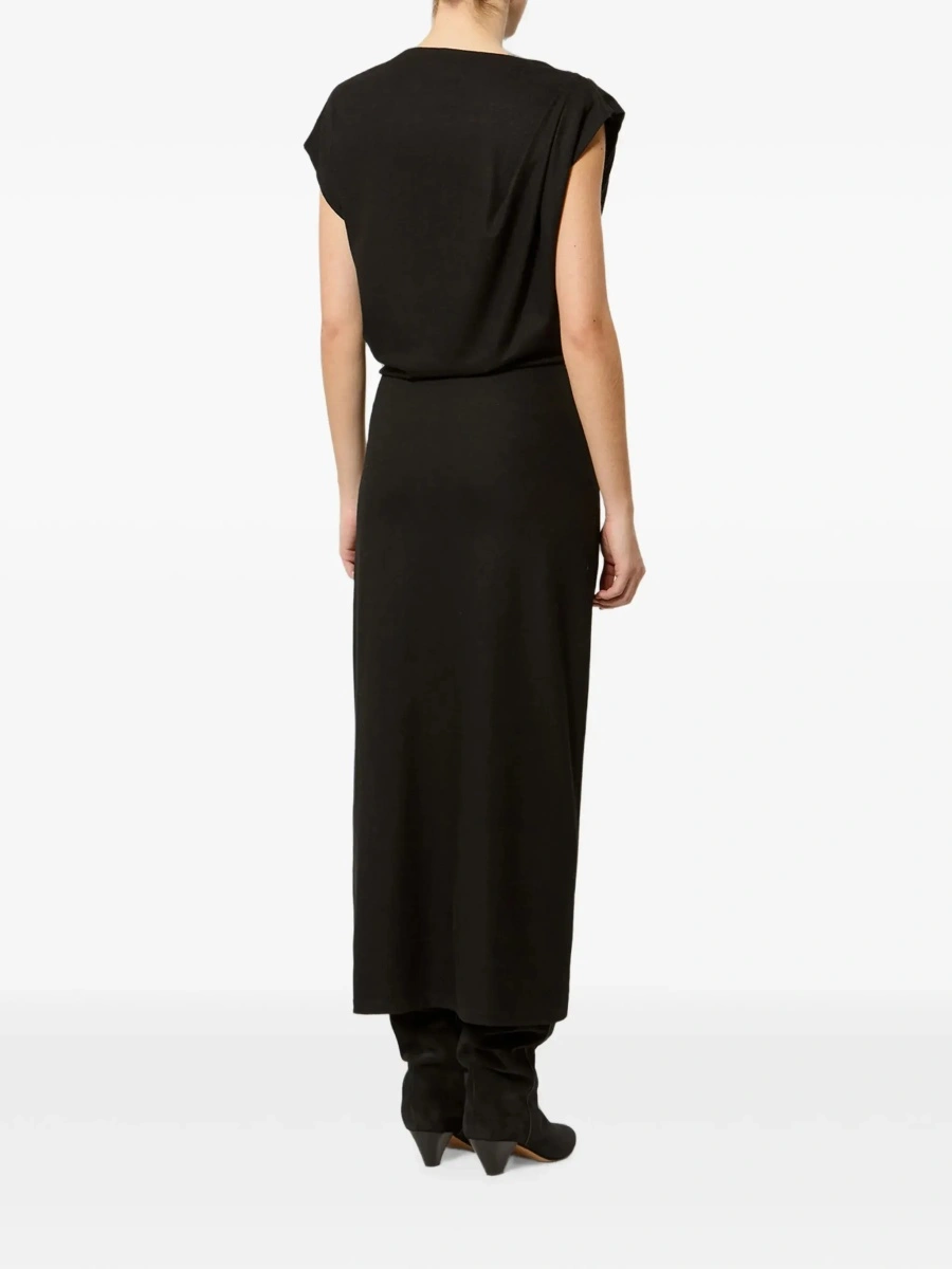 Rochie lunga Isabel Marant neagra - Img 5