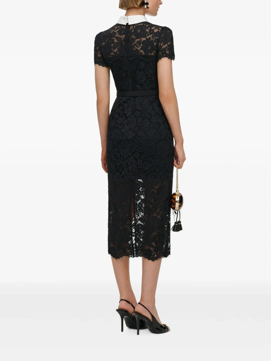 Rochie lunga Self-Portrait neagra - Img 6