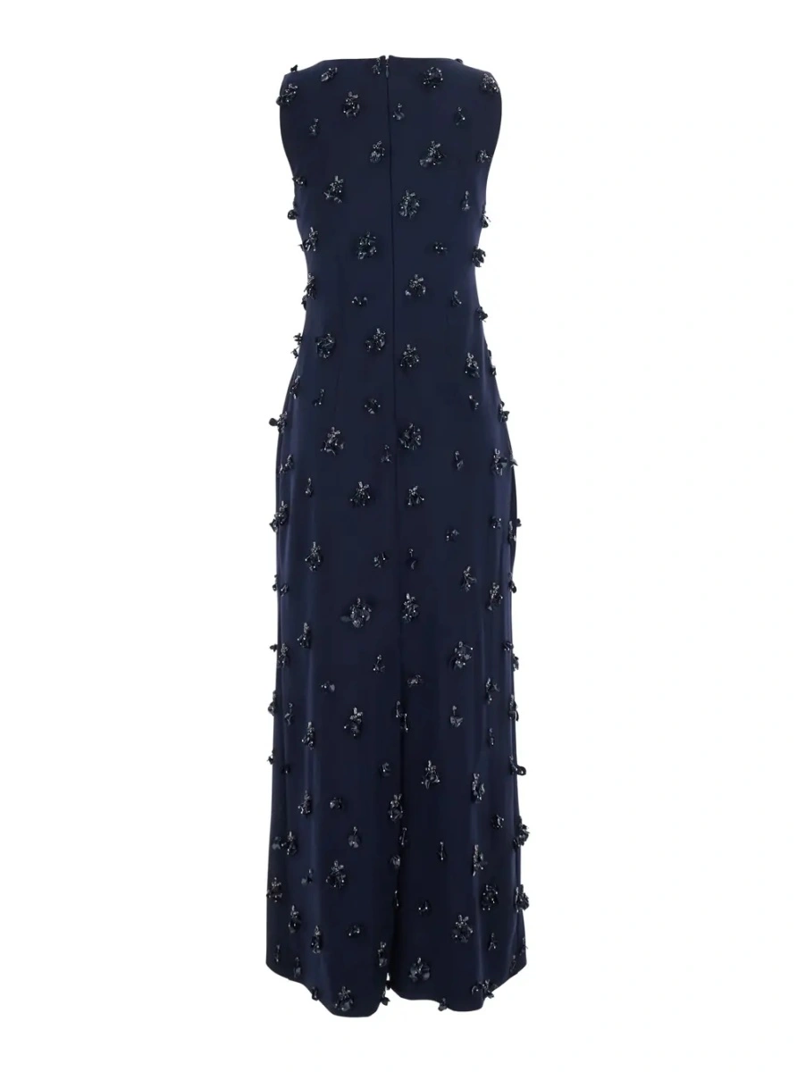 Rochie lunga SIMKHAI albastra 'Claudia' - Img 2
