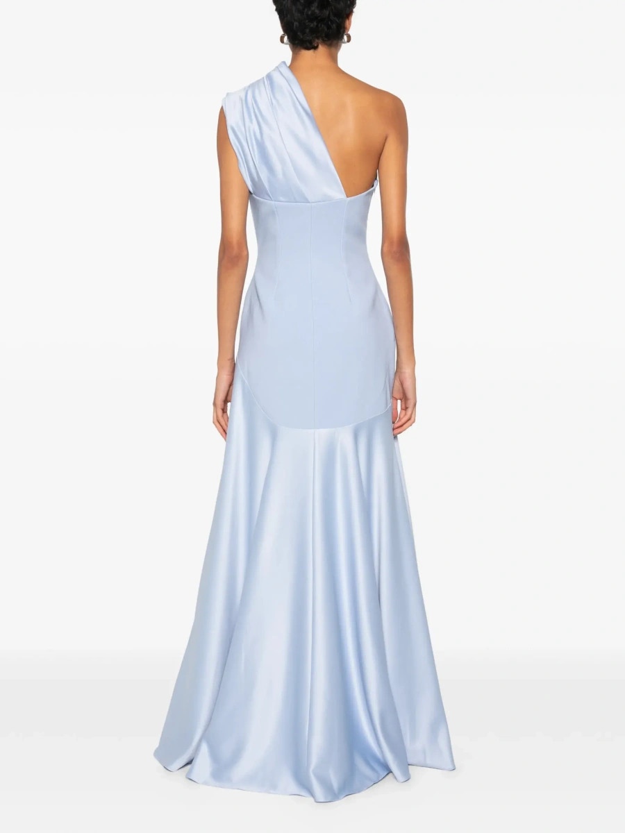 Rochie lunga SOLACE LONDON albastra 'Gabriela' - Img 6
