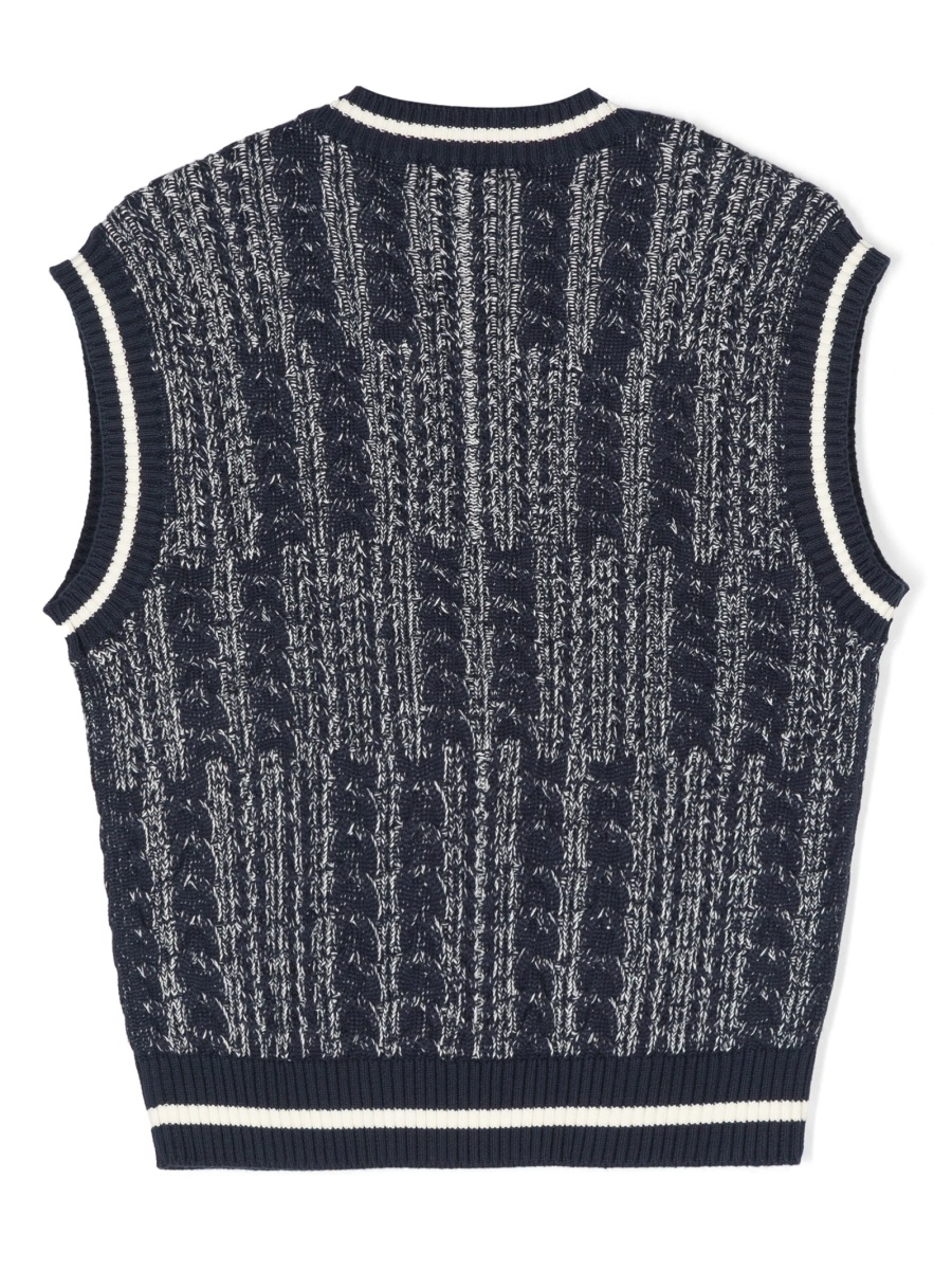 Rochie tricotata Emporio Armani albastra - Img 2