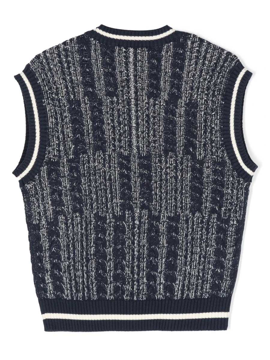 Rochie tricotata Emporio Armani albastra - Img 2