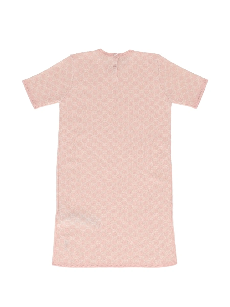 Rochie tricotata Gucci roz - Img 2