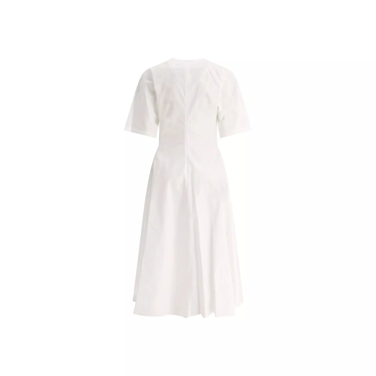 Rochii Alaia Cotton Midi Dress - Img 2