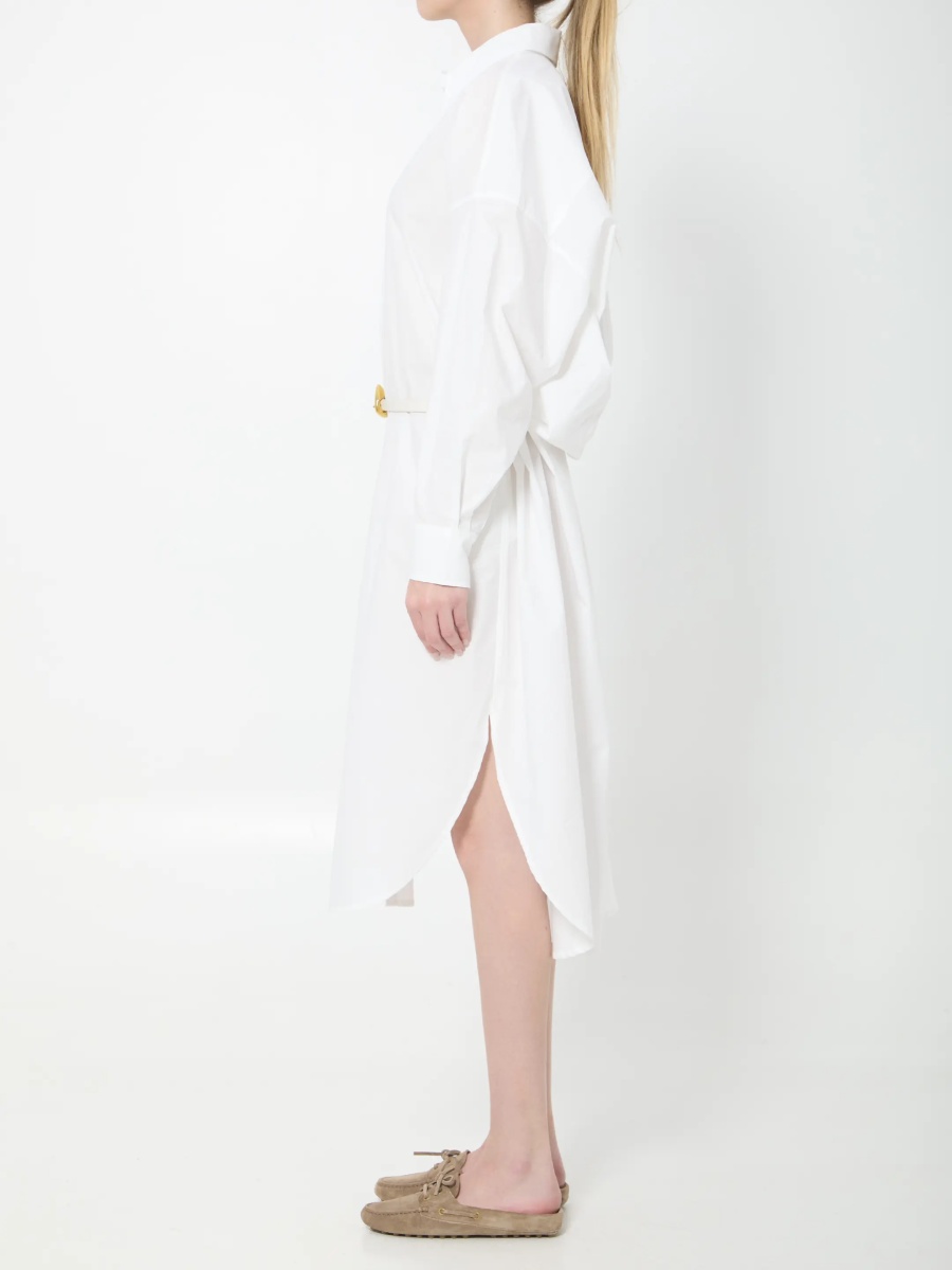Rochii Bloom Organic Cotton Shirt Dress - Img 3