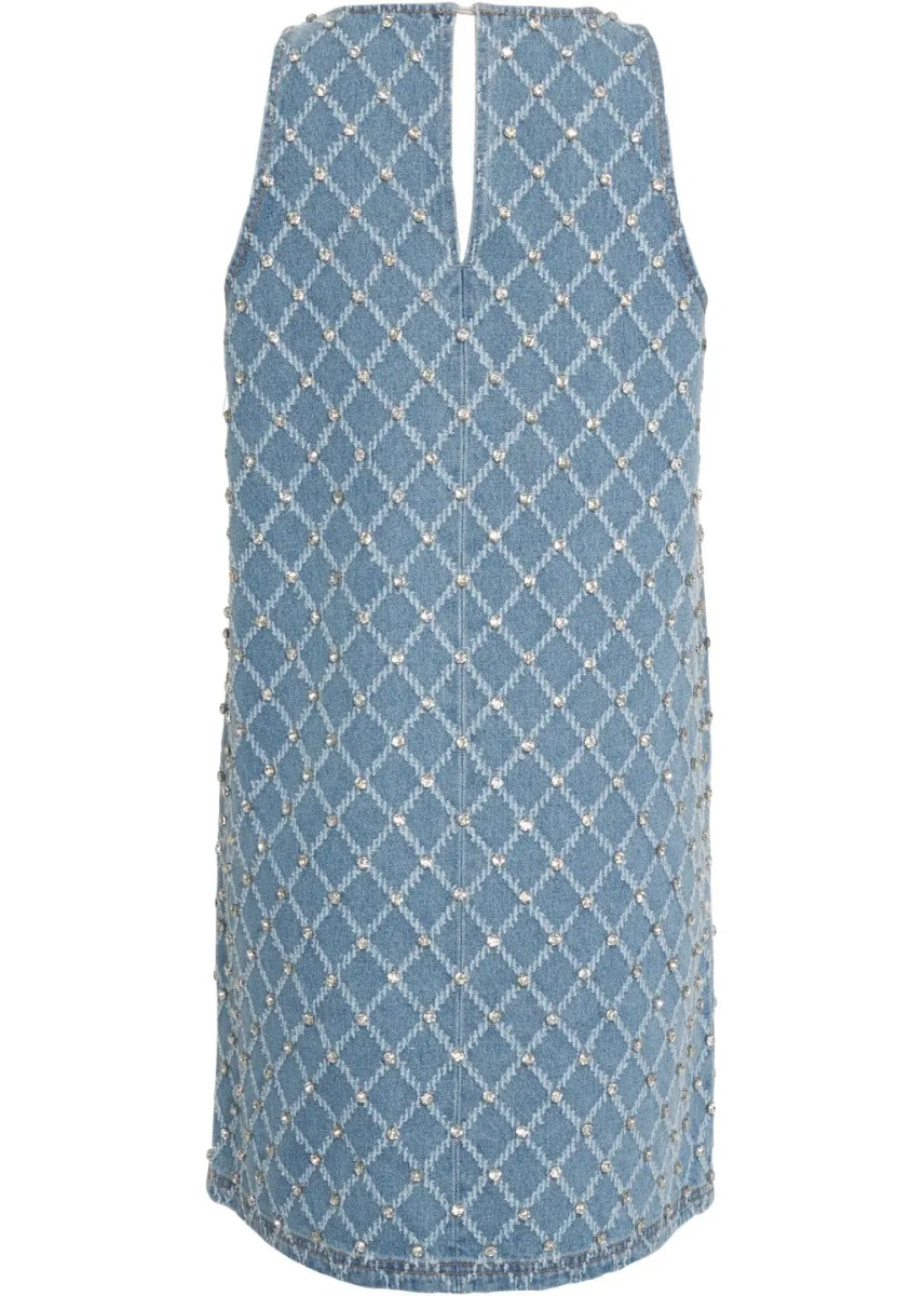 Rochii Denim dress with rhinestones - Img 3