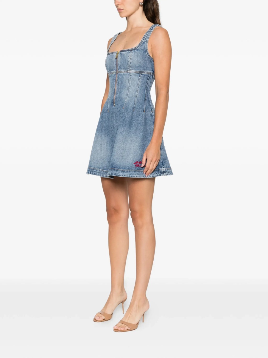 Rochii Denim flared dress - Img 3