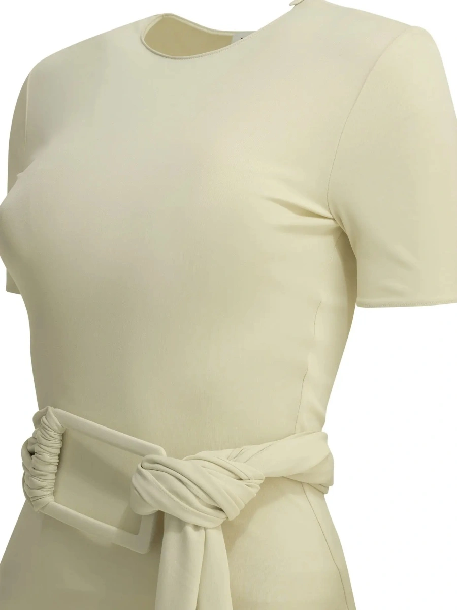 Rochii Draped midi dress - Img 4