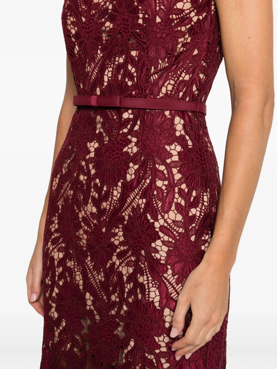 Rochii Floral Lace Midi Dress - Img 6