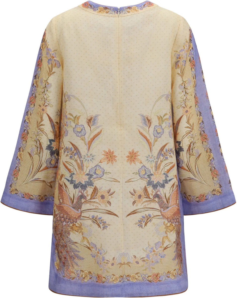 Rochii Indra floral tunic Dress - Img 2