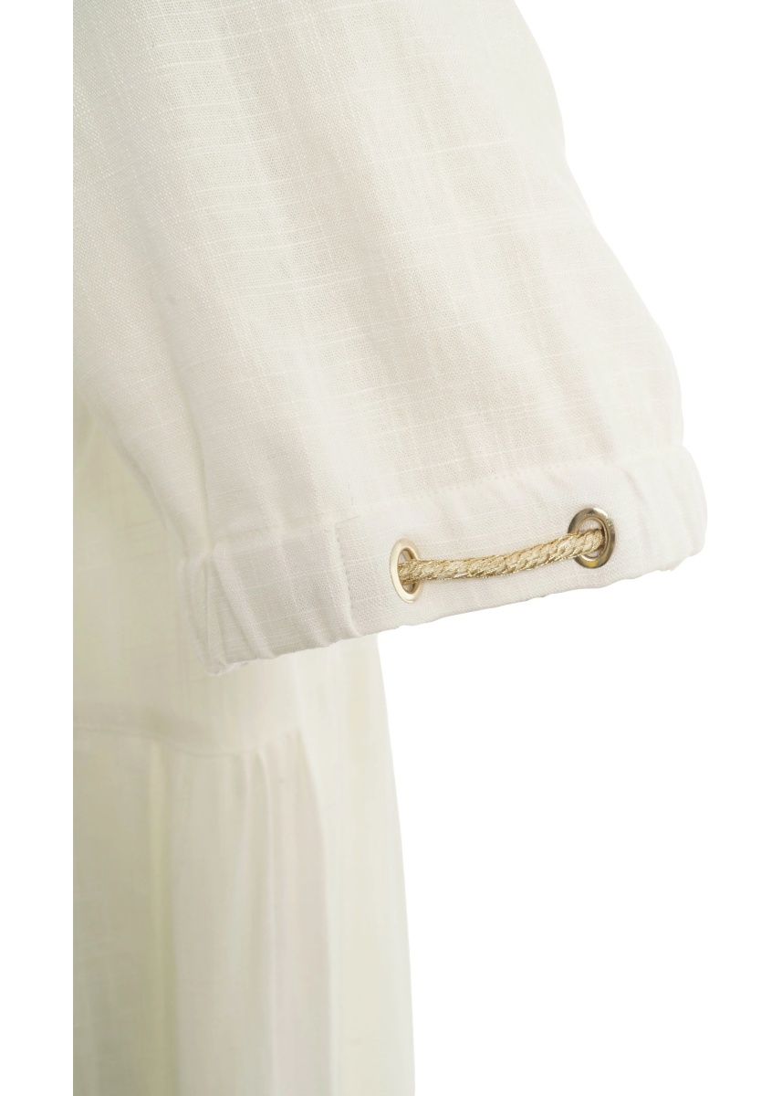 Rochii Linen blend maxi dress - Img 4