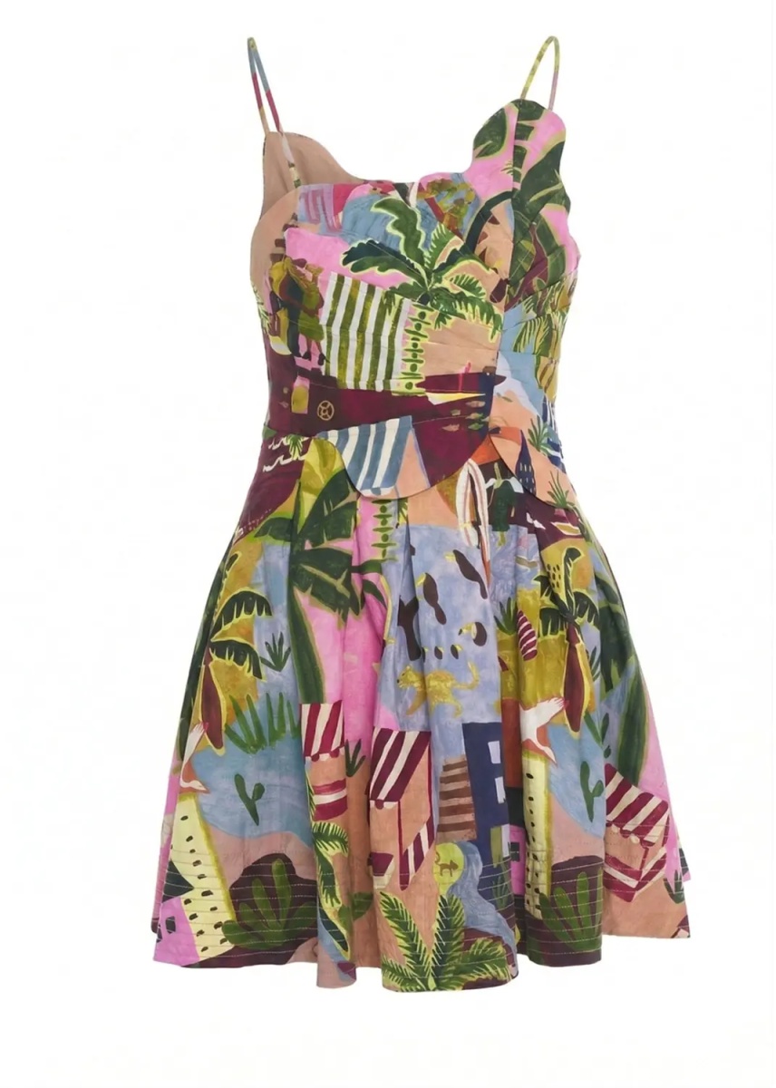 Rochii Linen blend mini dress - Img 5