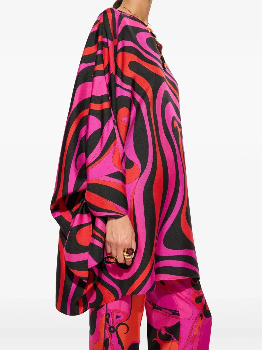 Rochii "Marmo" Short caftan dress - Img 8