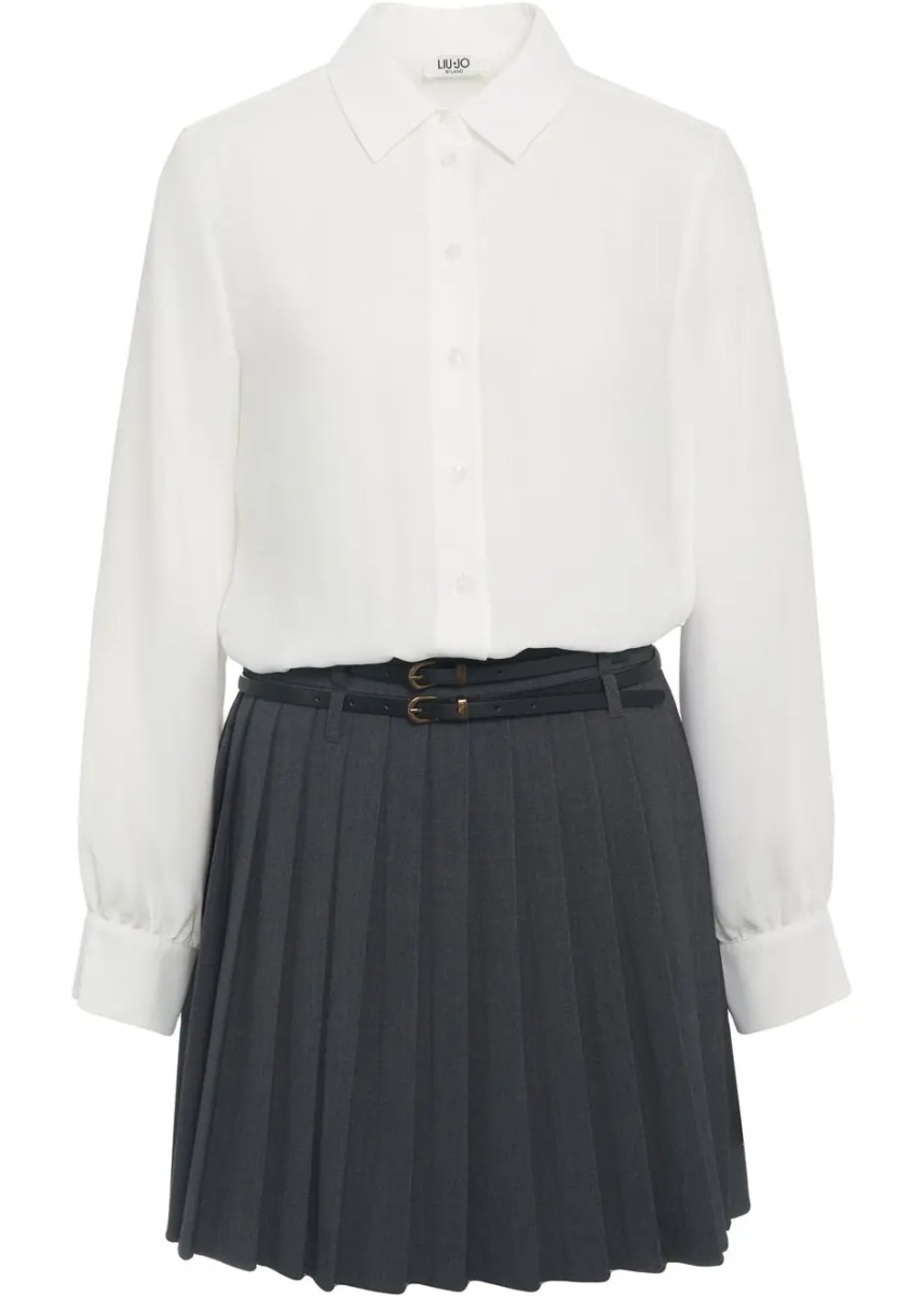 Rochii Mini dress with waist belt - Img 2