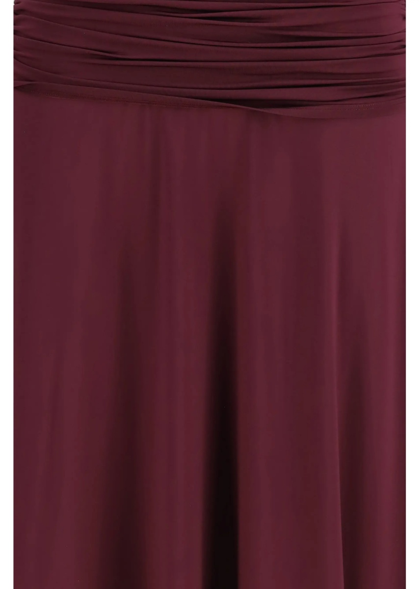 Rochii Ruched midi Dress in jersey - Img 3