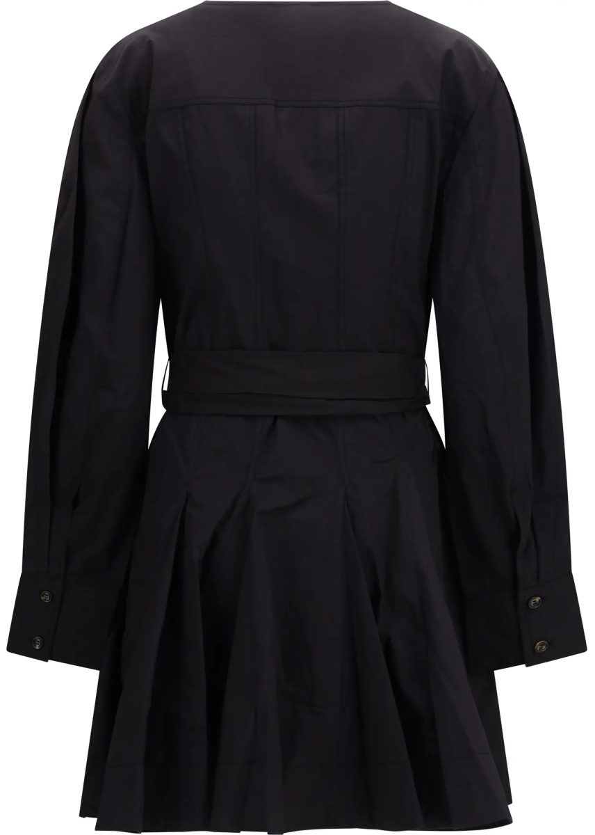 Rochii Short shirt Dress with belt - Img 2