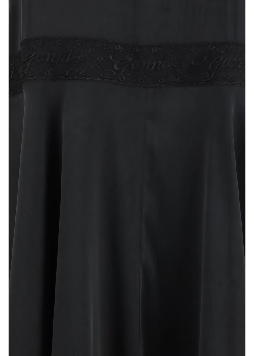 Rochii Silk maxi Dress with lace details - Img 3