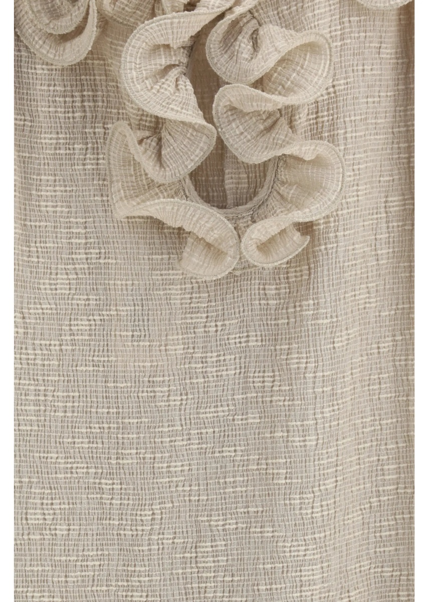 Rochii Sleeveless crêpe beach mini Dress - Img 3