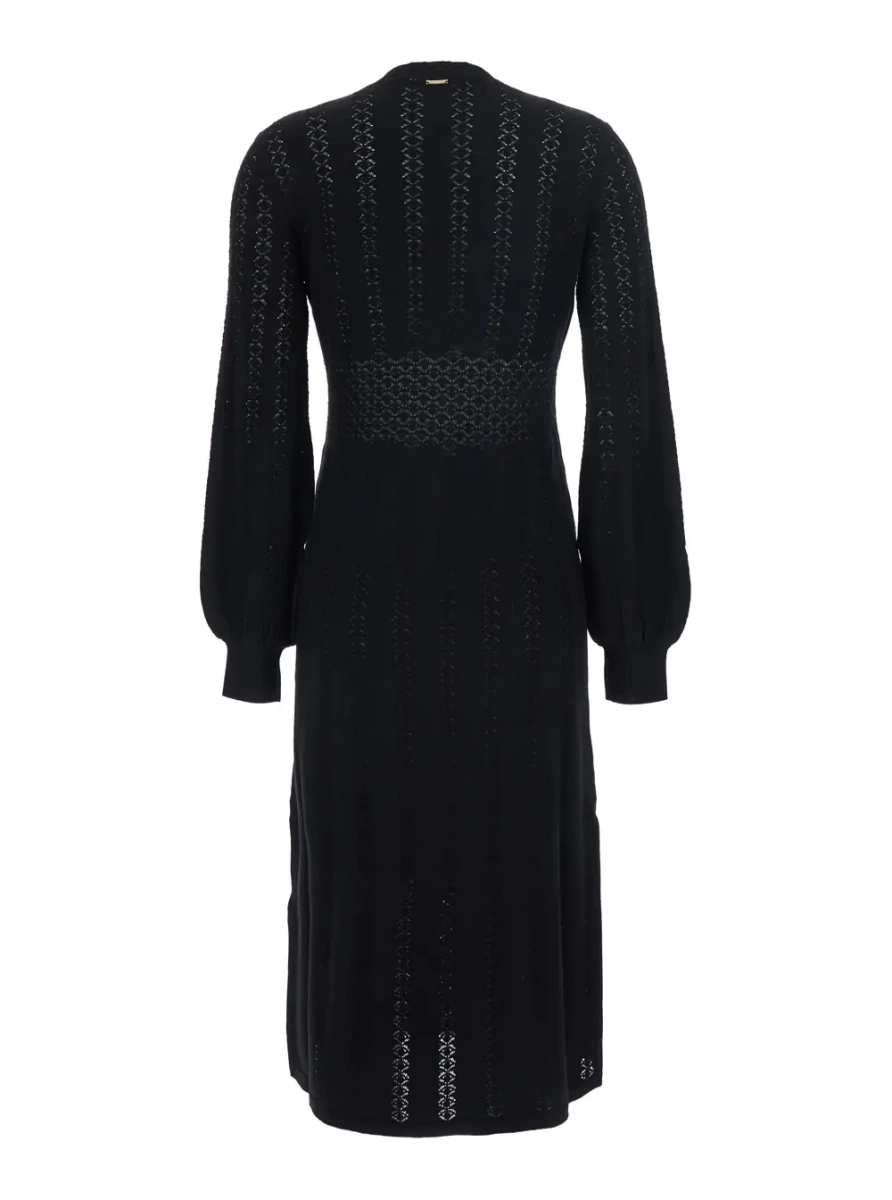 Rochii TWINSET Black dress in Fabric for women - Img 2