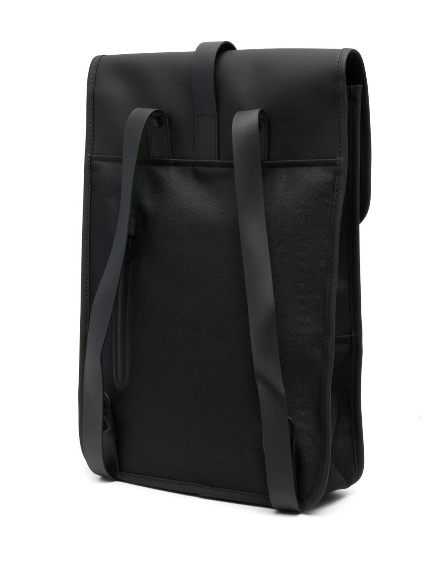 Rucsac Rains negru din polyester si poliuretan - Img 3