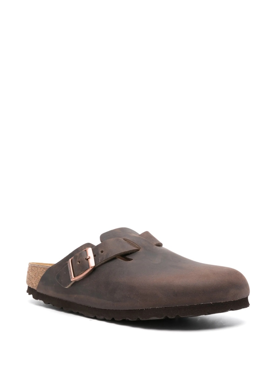 Saboti Birkenstock maro din piele - Img 2