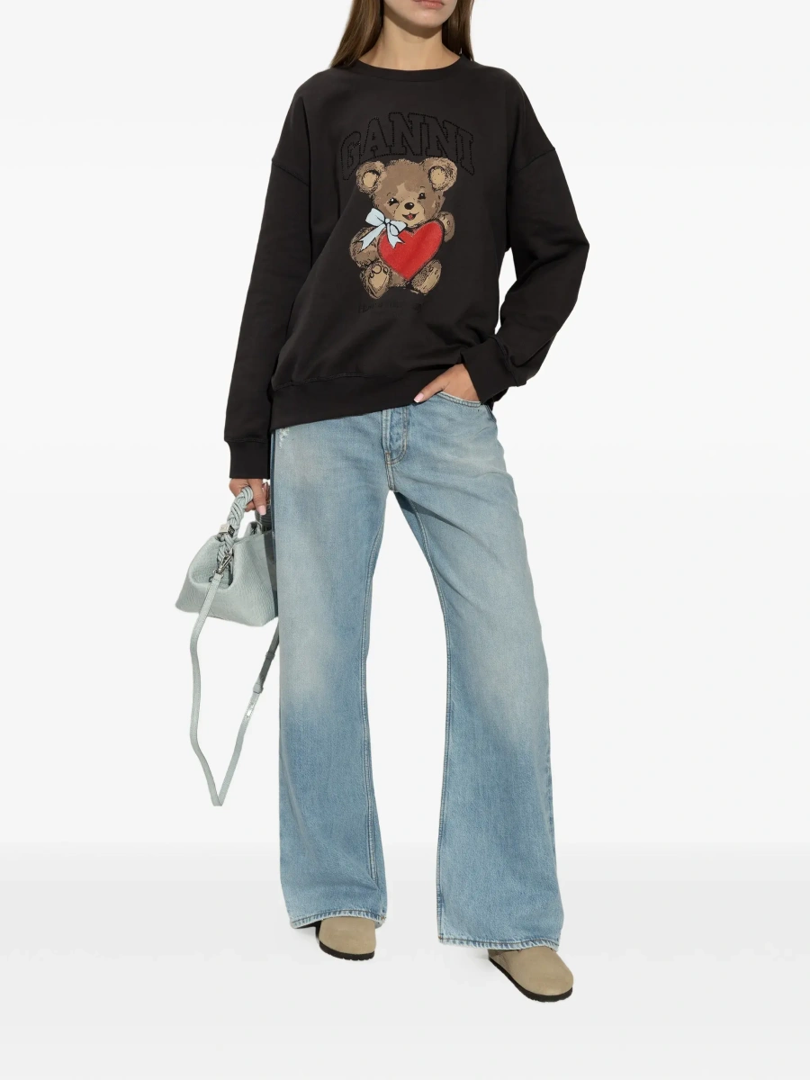 Saboti 'Boston' Beige Mules with Buckle and Rounded Toe in Suede for Women - Img 8