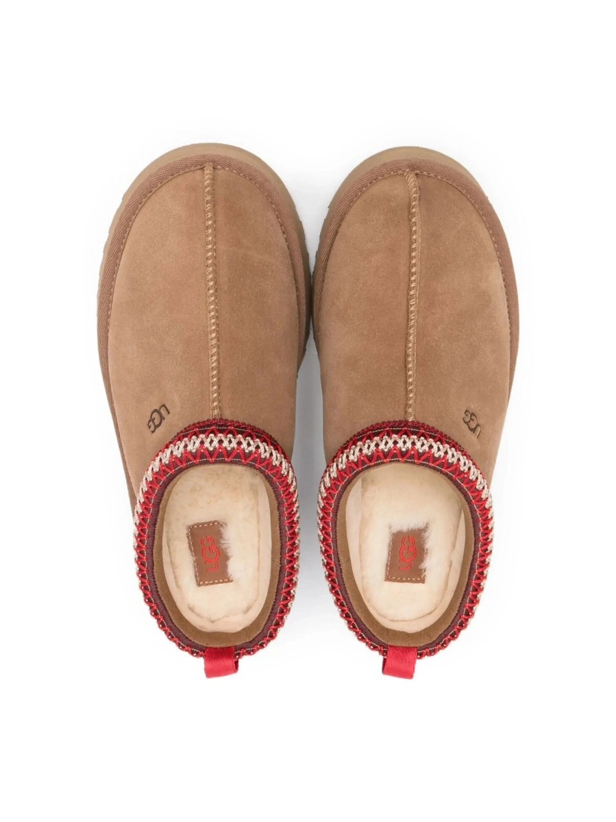 Saboti UGG Kids maro din piele intoarsa - Img 6
