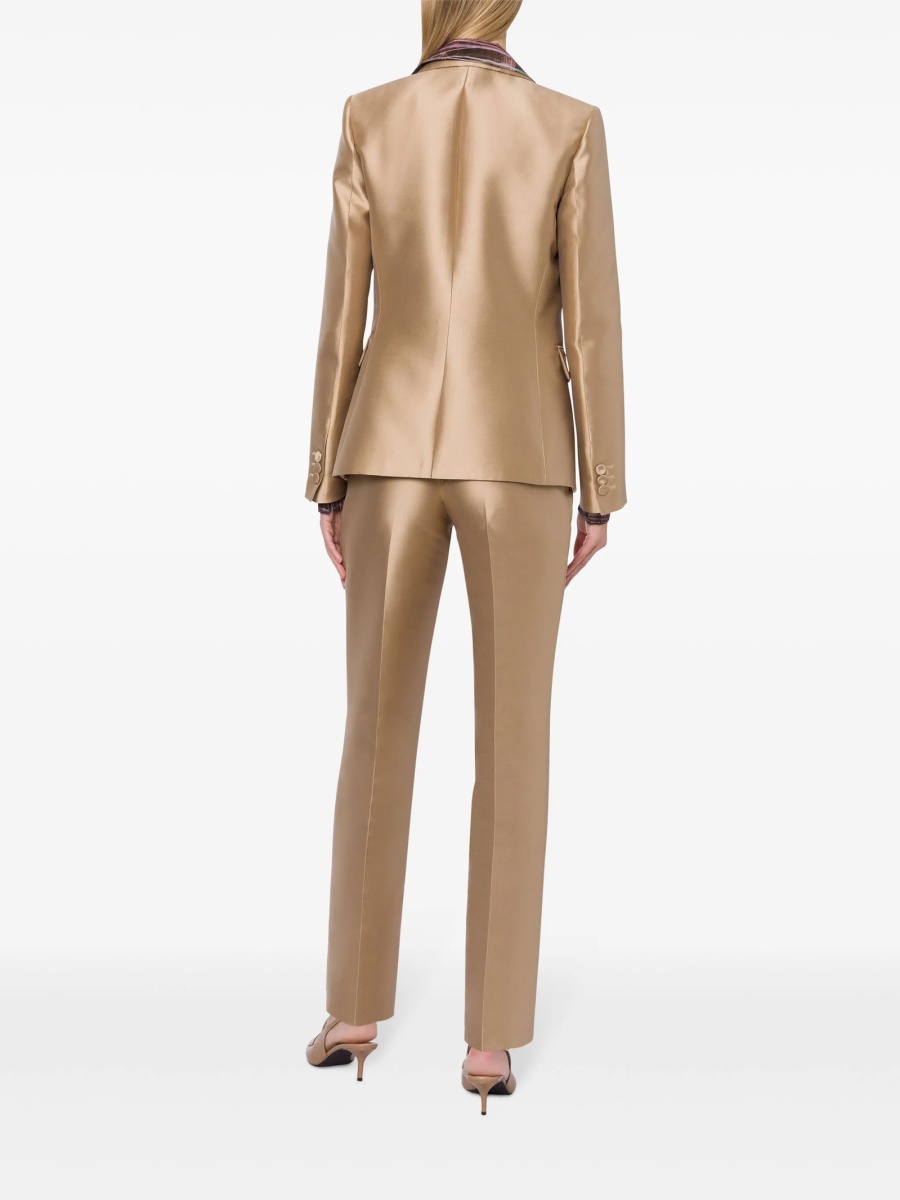 Sacou Alberta Ferretti neutru - Img 3