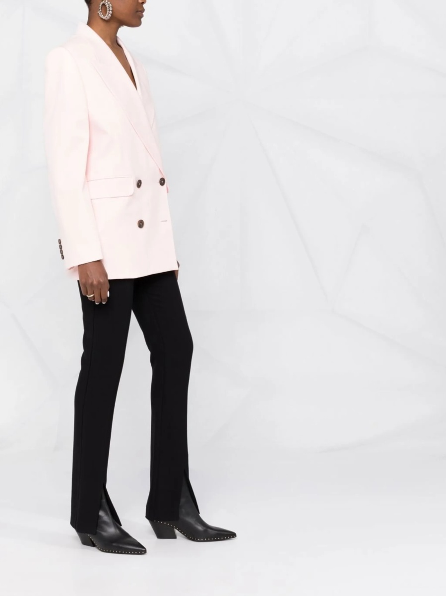 Sacou Alexander McQueen roz din lana - Img 4