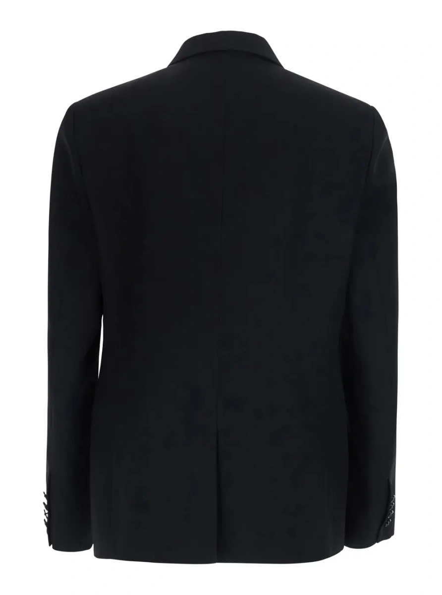 Sacou Balenciaga negru din lana - Img 2