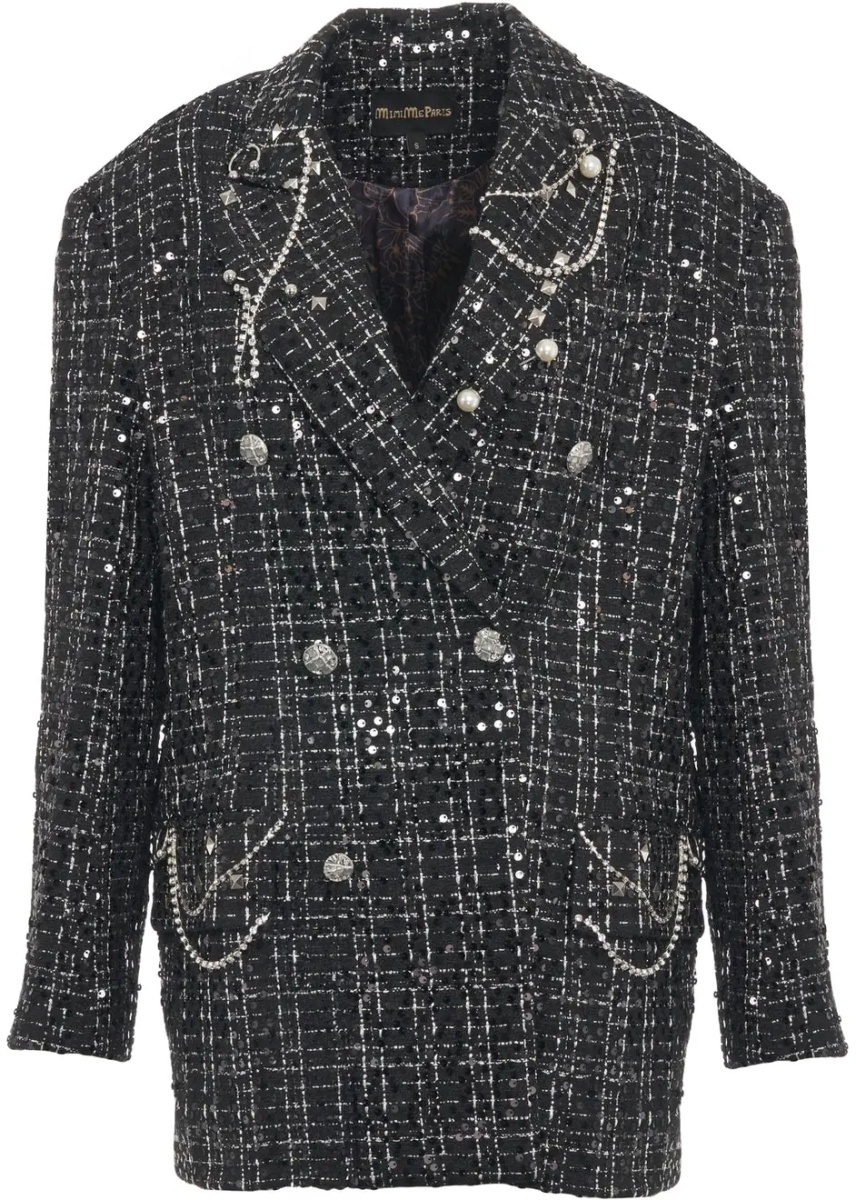 Sacou Blazer with chain details - Img 2