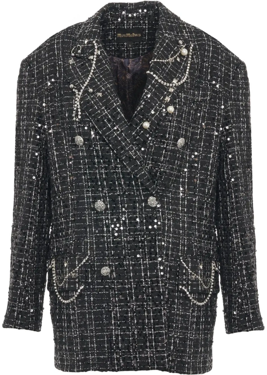 Sacou Blazer with chain details - Img 2